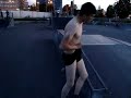 Josh and The German skating in boxers!