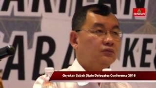 20160903 Gerakan Sabah State Delegates 2016