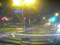 a near miss accident at junction of phillip ave and yio chu kang road. i am driving straight across the junction during green light and this car turning right just cut across my path.
