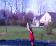 talented trampolen tricks