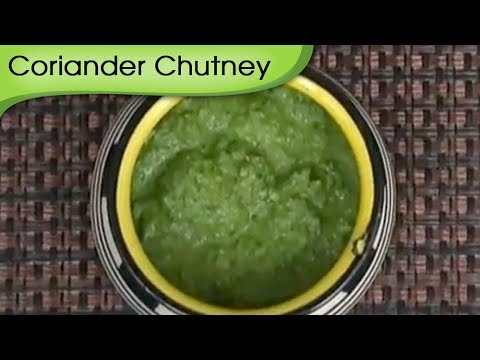 How To Make Coriander Mint Chutney | Hara Dhaniya Chutney | Vegetarian Dip Recipe by Ruchi Bharani