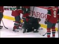 Cody McLeod's Hit On Jared Spurgeon (December 26 2011)