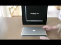Edited in IMovie opening my new Macbook Pro Santa Rosa