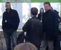 gilles lellouche, marie gillain, laurent ournac et marc gibaja sont venus � la cantine des �l�ves du festival, et simon, fid�le � lui m�me, pose une question..