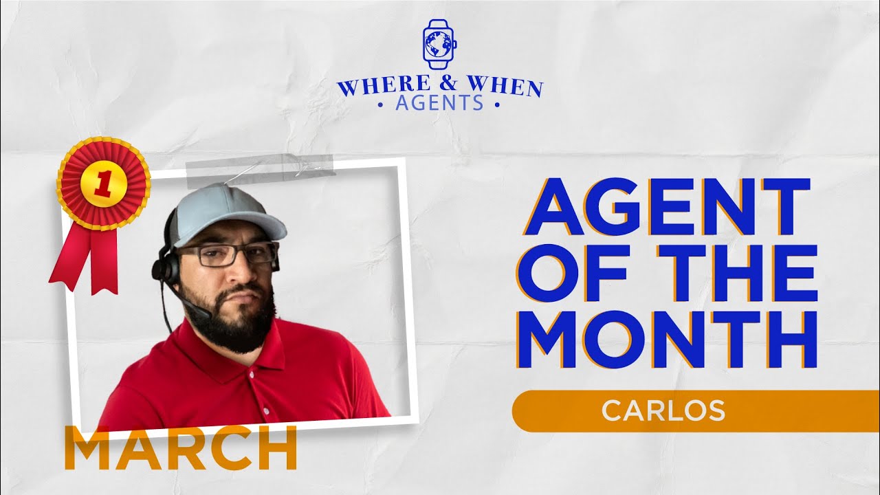 Carlos Agent of the Month - Where and When Agents