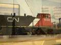 Canadian National K-Line Loco and Caboose (Both Repainted)
