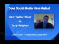 Are there rules in social media? Are there rules in social media?