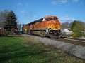 BNSF 7261 Leads Intermodal at Galesburg