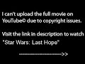Star Wars: Last Hope, PART 1 /9,WATCH full film/movie online part1