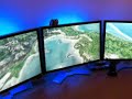 CRYSIS on Triple 24\" LCD screens CRYSIS on Triple 24\" LCD screens