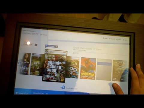 Microsoft Store Showing off Cool Technology, Primarily Multitouch Screen Microsoft Store Showing off Cool Technology, Primarily Multitouch Screen