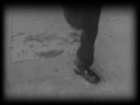 a short film about a man with one leg who sets out to do the impossible. the mood is much like david lynch's eraserhead. directed by v. blackhawk aamodt. starring dito montiel. written by hayes phillips and v. blackhawk aamodt. shot on super 8 film in downtown los angeles.