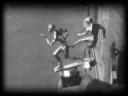 a short film about a man with one leg who sets out to do the impossible. the mood is much like david lynch's eraserhead. directed by v. blackhawk aamodt. starring dito montiel. written by hayes phillips and v. blackhawk aamodt. shot on super 8 film in downtown los angeles.