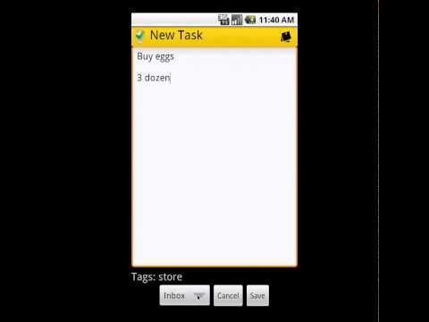 Youtube video for App