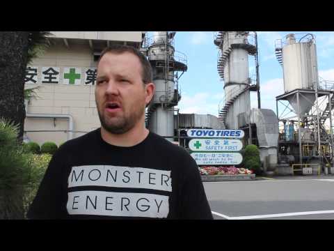 Toyo Tires - Robby Gordon and BJ Baldwin visit Toyo Tires Sendai plant, Itami Technical Center and Toyo Tires Osaka headquarters.