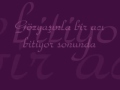 Meyra &' Cemil Demirbakan - Agladin Ya with Lyrics