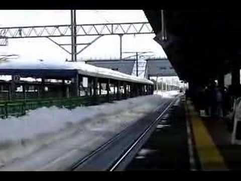 ほうしゅん   P905i モビ　＠　モバイル 写楽「JR野幌駅８時１５分初札幌行」２００８年３月５日