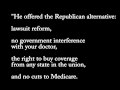 Kirk's Health-Care Radio Ad