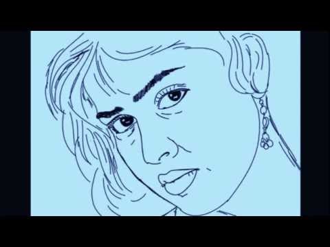 how to draw genelia d'souza