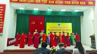 Múa Đảng đã cho ta và mùa xuân CLB dưỡng sinh cao tuổi xã Dân Chủ, TP Hạ Long