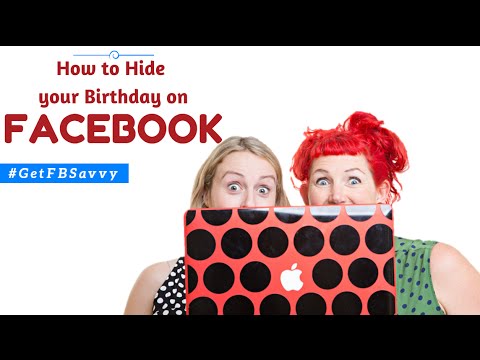 how to hide bday on facebook