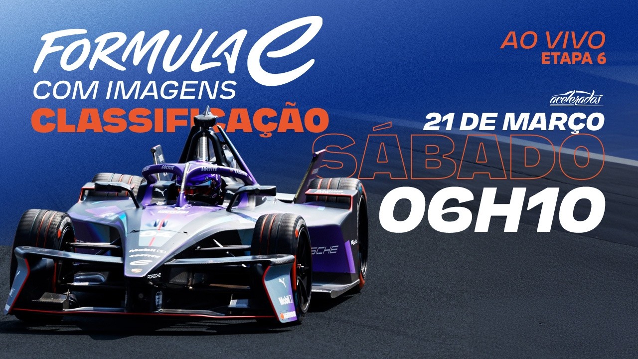 FÓRMULA E - AO VIVO E COM IMAGENS - CLASSIFICAÇÃO E-PRIX DE MADRI - ESPANHA - 6h10