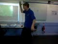 Adam Tyas dancing in Graphics