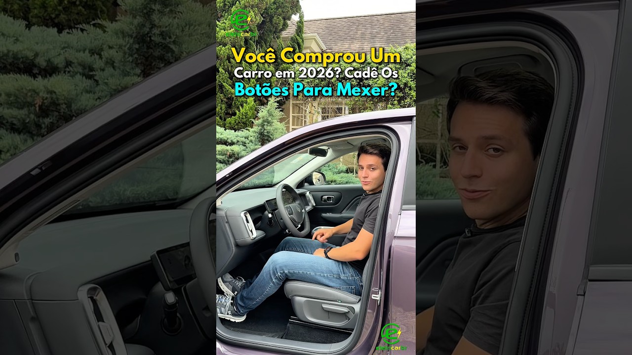 Você Comprou Um Carro Em 2026? Cadê Os Botões Para Mexer?⚡