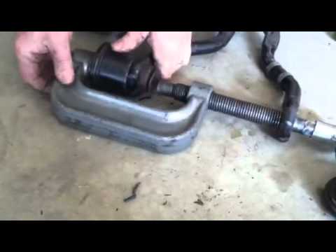 how to fit offset bushings