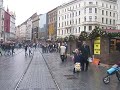 Ride tram line 4_Předvánočním centrem Brna