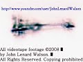 Mystery space craft filmed by John Lenard Walson