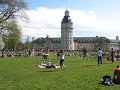 Sunday afternoon behind Schloss, Karlsruhe Sunday afternoon behind Schloss, Karlsruhe