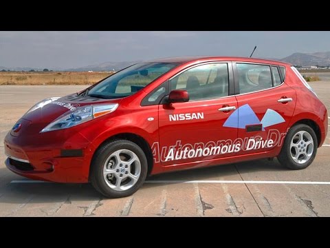 Vehículo autónomo de Nissan