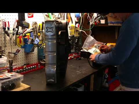 1967 Tempest installing a Lincoln Mark VIII electric puller fan