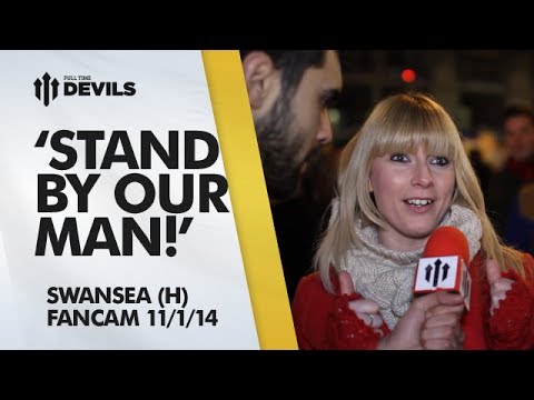 'Stand By Our Man!' | Manchester United 2-0 Swansea City | FANCAM