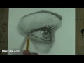 How to Draw the Female Eye, Step by Step, From a Side Profile Perspective