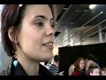 Video Pong at Tentations.06 sur Canal+ with R�gine Debatty