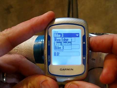 Garmin Edge 500 Mounting 