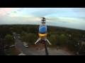 GO PRO HD.Rear facing camera on RC helicopter