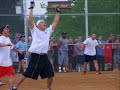 jordan and urlacher's second annual 23's vs. 54's in westchester, il mayfair park