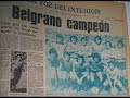 Belgrano Tapas de 1968 en adelante