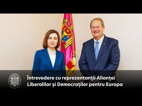 Șefa statului a discutat cu reprezentanții Alianței Liberalilor și Democraților pentru Europa, în vizită la Chișinău
