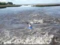 PERU BEACH  - jero contra los rapidos del desague .