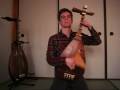 Playing contemporary Satsuma biwa 薩摩琵琶