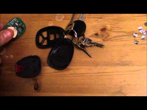 how to repair gm key fob