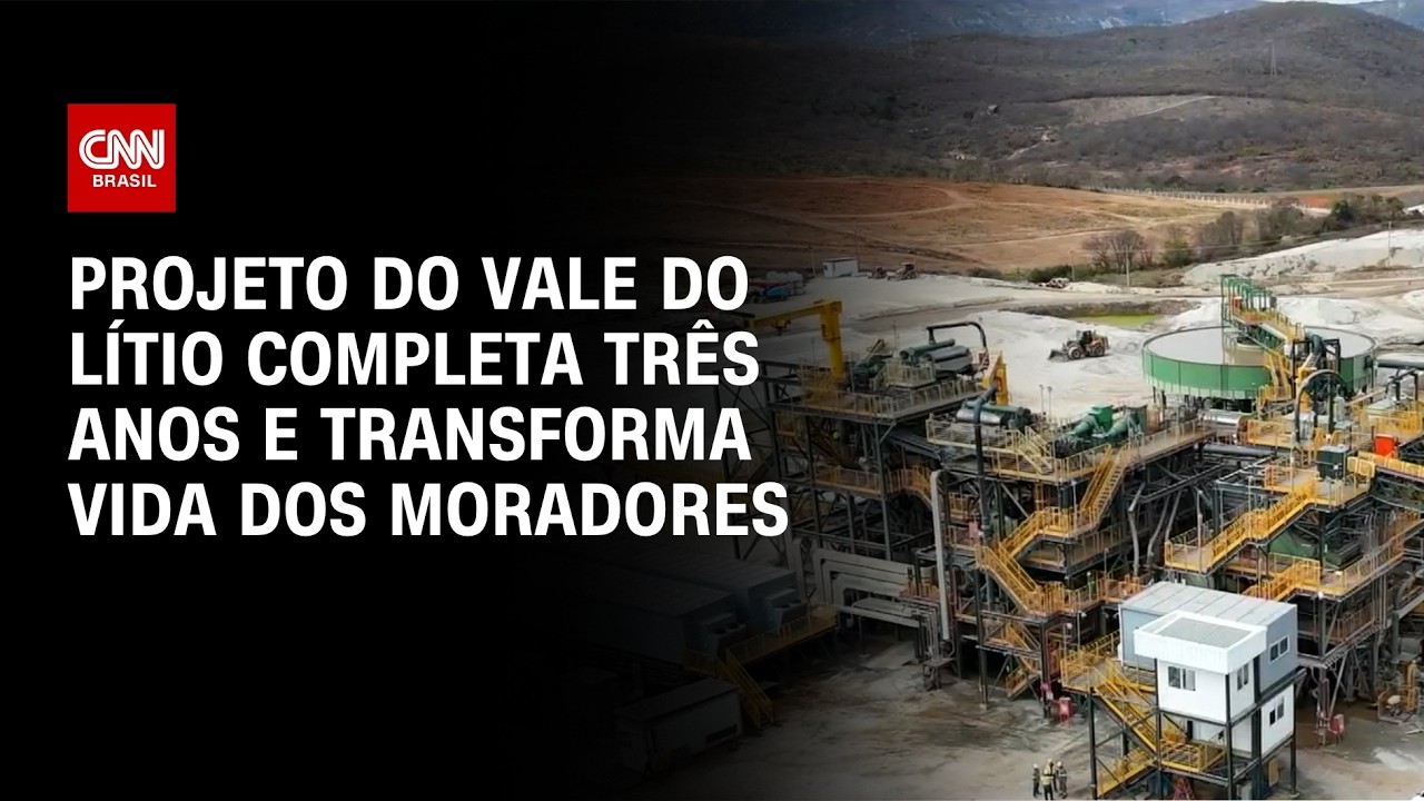 Projeto do Vale do Lítio completa três anos e transforma vida dos moradores | CNN PRIME TIME