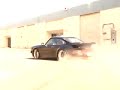 Porsche 911SC burn out