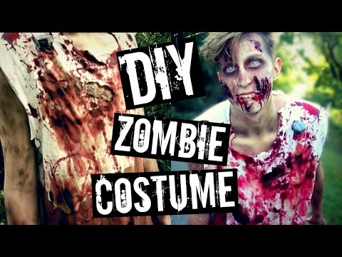 DIY ZOMBIE COSTUME | The Walking Dead Inspired