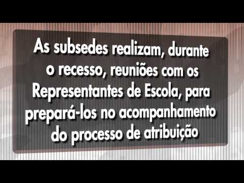 Atribuição de aulas / Seminário Internacional