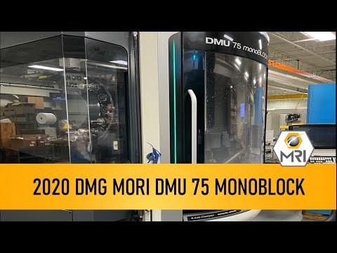 2020 DMG MORI DMU 75 MONOBLOCK Vertical Machining Centers (5-Axis or More) | Machinery Resources International (1)